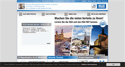 Desktop Screenshot of ega.eu